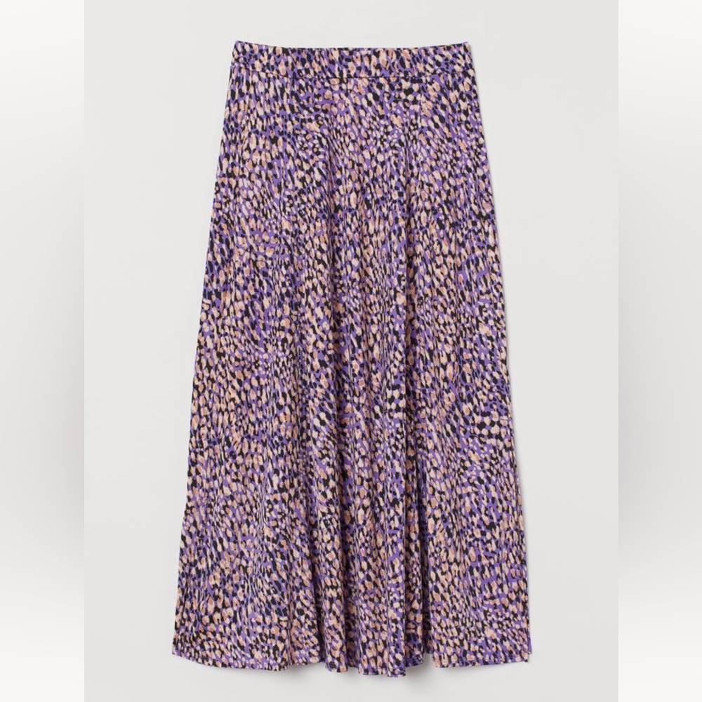 H&M patterned jersey skirt🔥